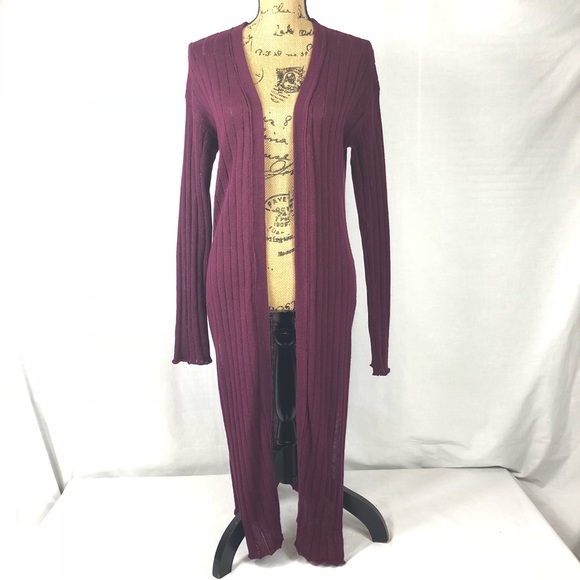 Free People Sweaters - Free People Long Maxi Open Front Cardigan Sweater